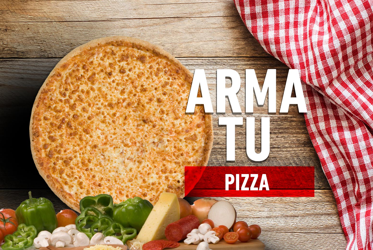 Arma una pizza